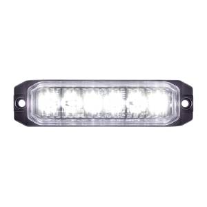 UNITED PACIFIC - 39165 - 6 TESTIGO LED DE ALTA POTENCIA "COMPETITION SERIES" SLIM - BLANCO