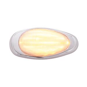 UNITED PACIFIC - UNITED PACIFIC - 39167 - LUZ DORMIENTA DE 15 LED CON BISEL PARA FREIGHTLINER (LIQUIDACIÓN/MARCADOR) - LED ÁMBAR/LENTE TRANSPARENTE (PAR) - Image 4