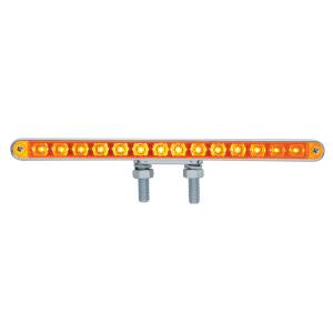 UNITED PACIFIC - UNITED PACIFIC - 39204 - BARRA DE LUCES DE DOBLE CARA DE 28 LED DE 12" - LED ÁMBAR Y ROJO/LENTE ÁMBAR Y ROJA - Image 2
