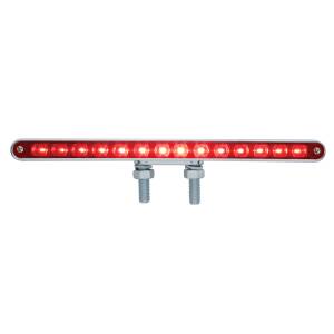 UNITED PACIFIC - UNITED PACIFIC - 39204 - BARRA DE LUCES DE DOBLE CARA DE 28 LED DE 12" - LED ÁMBAR Y ROJO/LENTE ÁMBAR Y ROJA - Image 3