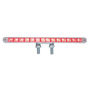 UNITED PACIFIC - UNITED PACIFIC - 39205 - BARRA DE LUCES DE DOBLE CARA DE 28 LED DE 12" - LED ÁMBAR Y ROJO/LENTE TRANSPARENTE - Image 3
