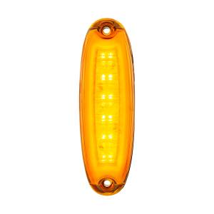 UNITED PACIFIC - 39212 - LUZ DE CABINA DE 12 LED PARA FREIGHTLINER CASCADIA 2008-2017 - LED ÁMBAR/LENTE ÁMBAR