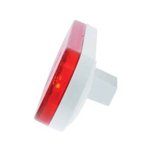 UNITED PACIFIC - UNITED PACIFIC - 39218 - LUZ DE TURBINA OVALADA DE 20 LED DE 6" (PARADA, GIRO Y TRASERA) - LED ROJO/LENTE ROJA - Image 5