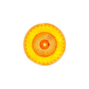 UNITED PACIFIC - 39222 - LUZ DE TURBINA REDONDA DE 7 LED DE 2" (LIQUIDACIÓN/MARCADOR) - LED ÁMBAR/LENTE ÁMBAR