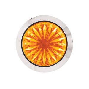 UNITED PACIFIC - UNITED PACIFIC - 39226 - MINI LUZ DE SANDÍA DE 3/4" DE DOBLE FUNCIÓN DE 2 LED (LIQUIDACIÓN/MARCADOR) - LED ÁMBAR/LENTE ÁMBAR - Image 3