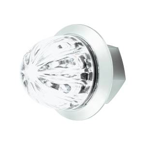 UNITED PACIFIC - 39230 - MINI LUZ DE SANDÍA DE 3/4" DE DOBLE FUNCIÓN DE 2 LED (LIQUIDACIÓN/MARCADOR) - LED BLANCO/LENTE TRANSPARENTE