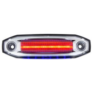 UNITED PACIFIC - 39304 - 6 LUZ LED ROJA (LIQUIDACIÓN/MARCADOR) CON LUZ LATERAL DE 6 LED AZULES