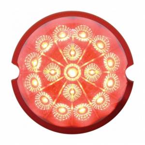 UNITED PACIFIC - UNITED PACIFIC - 39321 - LUZ DE CABINA REFLECTORA DE DOBLE FUNCIÓN DE 17 LED - LED ROJO/LEENTE ROJA - Image 2