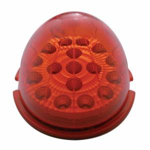 UNITED PACIFIC - 39321B - LUZ DE CABINA REFLECTORA DE DOBLE FUNCIÓN DE 17 LED - LED ROJO/LEENTE ROJA (A GRANEL)