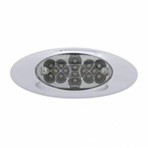 UNITED PACIFIC - 39326 - LUZ REFLECTORA PHANTOM I DE 16 LED (LIQUIDACIÓN/MARCADOR) - LED ÁMBAR/LENTE TRANSPARENTE