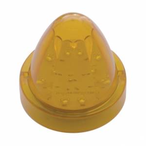 UNITED PACIFIC - 39345 - LUZ DE CABINA ESTILO TRUCK-LITE DE 13 LED SANDÍA - LED ÁMBAR/LENTE ÁMBAR