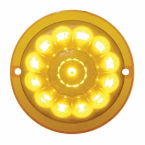 UNITED PACIFIC - UNITED PACIFIC - 39345B - LUZ DE CABINA ESTILO TRUCK-LITE DE 13 LED SANDÍA - LED ÁMBAR/LENTE ÁMBAR (A GRANEL) - Image 3