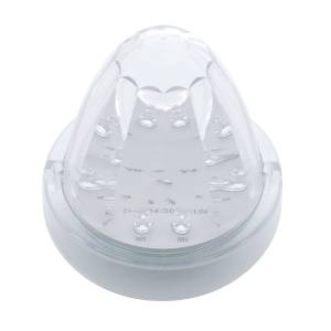 UNITED PACIFIC - 39346 - LUZ DE CABINA ESTILO TRUCK-LITE DE 13 LED SANDÍA - LED ÁMBAR/LENTE TRANSPARENTE