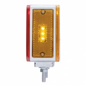 UNITED PACIFIC - UNITED PACIFIC - 39378 - LUZ DE SEÑAL DE GIRO DE DOBLE CARA REFLECTOR DE 39 LED (PASAJERO) - LED ÁMBAR Y ROJO/LENTE ÁMBAR Y ROJA - Image 3