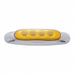 UNITED PACIFIC - UNITED PACIFIC - 39398 - LUZ REFLECTORA DE 4 LED (LIQUIDACIÓN/MARCADOR) - LED ÁMBAR/LENTE ÁMBAR - Image 2
