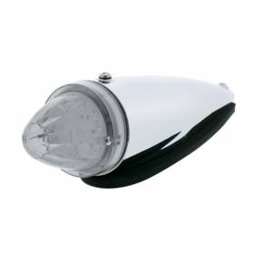 UNITED PACIFIC - 39407 - KIT DE LUCES DE CABINA ESTILO TRUCK-LITE DE 13 LED SANDÍA - LED ÁMBAR/LENTE TRANSPARENTE