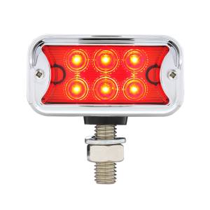 UNITED PACIFIC - UNITED PACIFIC - 39412 - LUZ DE DOBLE CARA DE 12 LED DE FUNCIÓN DOBLE CON VISERA - MONTAJE EN T - LED ÁMBAR Y ROJO/LENTE ÁMBAR Y ROJA - Image 7