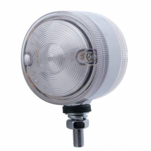 UNITED PACIFIC - 39427 - LUZ DE DOBLE CARA DE 30 LED DE 3" DE DOBLE FUNCIÓN - LED ÁMBAR Y ROJO/LENTE TRANSPARENTE