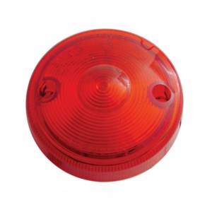 UNITED PACIFIC - 39429 - LUZ DE UNA CARA DE 15 LED DE 3" DE DOBLE FUNCIÓN SOLAMENTE - LED ROJO/LENTE ROJA