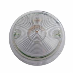 UNITED PACIFIC - 39431B - LUZ DE UNA CARA DE 15 LED DE 3" DE DOBLE FUNCIÓN SOLAMENTE - LED ROJO/LENTE TRANSPARENTE (A GRANEL)