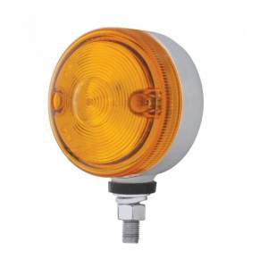 UNITED PACIFIC - 39432 - LUZ DE UNA CARA DE 15 LED DE 3" DE DOBLE FUNCIÓN - LED ÁMBAR/LENTE ÁMBAR