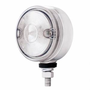 UNITED PACIFIC - 39435 - LUZ DE UNA CARA DE 15 LED DE 3" DE DOBLE FUNCIÓN - LED ROJO/LENTE TRANSPARENTE