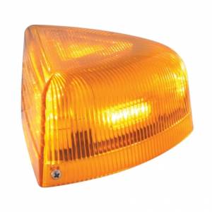 UNITED PACIFIC - UNITED PACIFIC - 39436 - LUZ DE INTERMITENTE DE 37 LED CON BASE CROMADA PARA PETERBILT 379/378/357 1987-2007 - LED ÁMBAR/LENTE ÁMBAR - Image 2