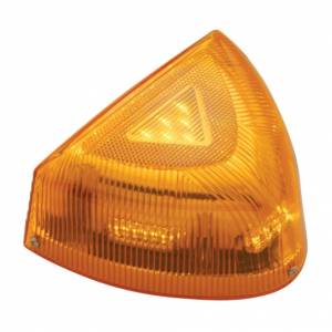 UNITED PACIFIC - UNITED PACIFIC - 39436 - LUZ DE INTERMITENTE DE 37 LED CON BASE CROMADA PARA PETERBILT 379/378/357 1987-2007 - LED ÁMBAR/LENTE ÁMBAR - Image 3