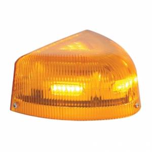 UNITED PACIFIC - UNITED PACIFIC - 39436 - LUZ DE INTERMITENTE DE 37 LED CON BASE CROMADA PARA PETERBILT 379/378/357 1987-2007 - LED ÁMBAR/LENTE ÁMBAR - Image 4