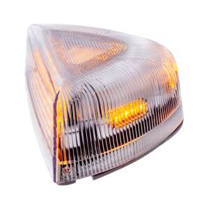 UNITED PACIFIC - UNITED PACIFIC - 39437 - LUZ DE INTERMITENTE DE 37 LED CON BASE CROMADA PARA PETERBILT 379/378/357 1987-2007 - LED ÁMBAR/LENTE TRANSPARENTE - Image 3