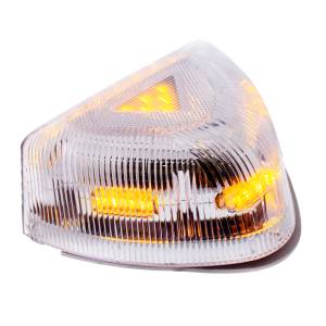 UNITED PACIFIC - UNITED PACIFIC - 39437 - LUZ DE INTERMITENTE DE 37 LED CON BASE CROMADA PARA PETERBILT 379/378/357 1987-2007 - LED ÁMBAR/LENTE TRANSPARENTE - Image 4