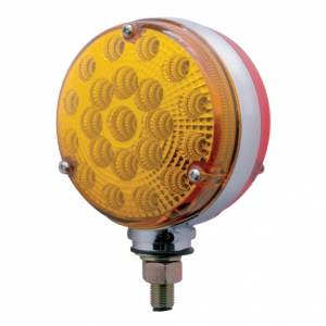 UNITED PACIFIC - 39438 - LUZ DE SEÑAL DE GIRO DE DOBLE CARA REFLECTOR DE 42 LED - LED ÁMBAR Y ROJO / LENTE ÁMBAR Y ROJA