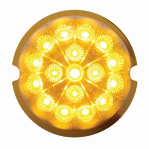 UNITED PACIFIC - UNITED PACIFIC - 39447 - LUZ DE CABINA REFLECTORA DE SANDÍA DE 17 LED - LED ÁMBAR/LENTE ÁMBAR - Image 2