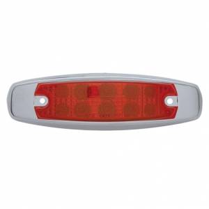 UNITED PACIFIC - UNITED PACIFIC - 39452 - LUZ RECTANGULAR REFLECTOR DE 10 LED (LIQUIDACIÓN/MARCADOR) - LED ROJO/LENTE ROJA - Image 2