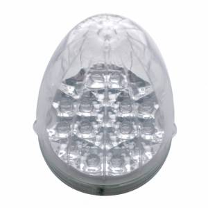 UNITED PACIFIC - 39458 - LUZ DE CABINA ESTILO GRAKON 1000 REFLECTOR DE 19 LED - LED ÁMBAR/LENTE TRANSPARENTE