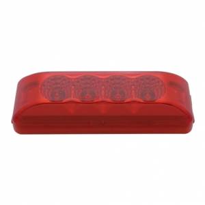 UNITED PACIFIC - UNITED PACIFIC - 39464 - LUZ RECTANGULAR REFLECTOR DE 4 LED (LIQUIDACIÓN/MARCADOR) - LED ROJO/LENTE ROJA - Image 3