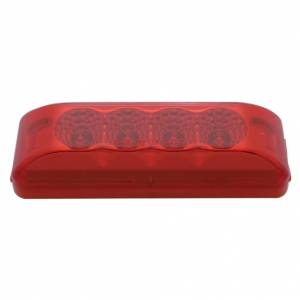 UNITED PACIFIC - UNITED PACIFIC - 39464B - LUZ RECTANGULAR REFLECTOR DE 4 LED (LIQUIDACIÓN/MARCADOR) - LED ROJO/LENTE ROJA (A GRANEL) - Image 3