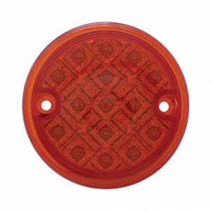 UNITED PACIFIC - UNITED PACIFIC - 39472B - LUZ DE UNA CARA REFLECTOR DE DOBLE FUNCIÓN DE 15 LED DE 3" SOLAMENTE - LED ROJO/LENTE ROJA (A GRANEL) - Image 2