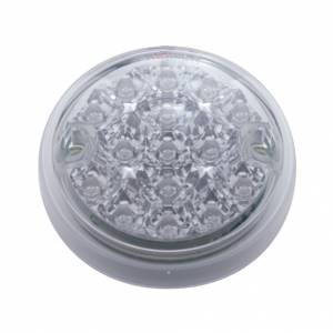 UNITED PACIFIC - 39473B - LUZ DE UNA CARA REFLECTOR DE DOBLE FUNCIÓN DE 15 LED DE 3" SOLAMENTE - LED ÁMBAR/LENTE TRANSPARENTE (A GRANEL)