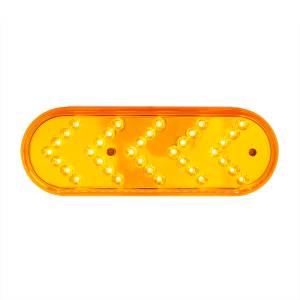 UNITED PACIFIC - UNITED PACIFIC - 39475 - LUZ DE SEÑAL DE GIRO SECUENCIAL OVALADA REFLECTOR DE 35 LED DE 6" - LED ÁMBAR/LEENTE ÁMBAR - Image 5
