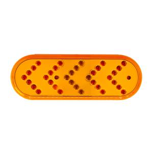UNITED PACIFIC - UNITED PACIFIC - 39475 - LUZ DE SEÑAL DE GIRO SECUENCIAL OVALADA REFLECTOR DE 35 LED DE 6" - LED ÁMBAR/LEENTE ÁMBAR - Image 6