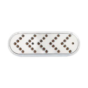 UNITED PACIFIC - UNITED PACIFIC - 39477 - LUZ DE SEÑAL DE GIRO SECUENCIAL OVALADA CON REFLECTOR DE 35 LED DE 6" - LED ÁMBAR/LENTE TRANSPARENTE - Image 6