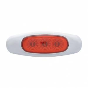 UNITED PACIFIC - UNITED PACIFIC - 39480 - LUZ REFLECTOR DE 3 LED (LIQUIDACIÓN/MARCADOR) - LED ROJO/LENTE ROJA - Image 2