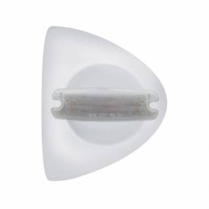 UNITED PACIFIC - 39507 - CUBIERTA DE SEÑAL DE GIRO DE FARO DE 12 LED - LED ÁMBAR/LENTE TRANSPARENTE