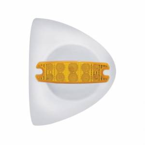 UNITED PACIFIC - UNITED PACIFIC - 39508 - CUBIERTA DE LUZ DE SEÑAL DE GIRO DEL FARO REFLECTOR DE 10 LED - LED ÁMBAR/LEENTE ÁMBAR - Image 1