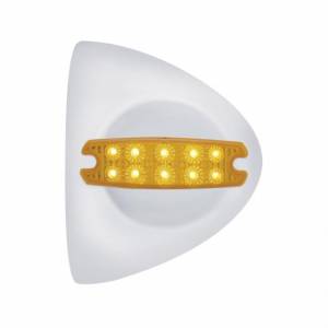 UNITED PACIFIC - UNITED PACIFIC - 39508 - CUBIERTA DE LUZ DE SEÑAL DE GIRO DEL FARO REFLECTOR DE 10 LED - LED ÁMBAR/LEENTE ÁMBAR - Image 2
