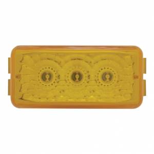 UNITED PACIFIC - UNITED PACIFIC - 39523 - LUZ REFLECTORA DE 3 LED (LIQUIDACIÓN/MARCADOR) - LED ÁMBAR/LENTE ÁMBAR - Image 2