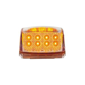 UNITED PACIFIC - UNITED PACIFIC - 39528 - LUZ DE CABINA CUADRADA CON REFLECTOR DE 17 LED - LED ÁMBAR/LENTE TRANSPARENTE - Image 3