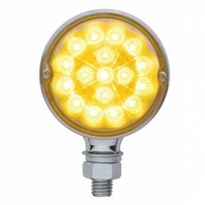 UNITED PACIFIC - UNITED PACIFIC - 39547 - LUZ DE UNA SOLA CARA REFLECTOR DE FUNCIÓN DOBLE DE 17 LED - LED ÁMBAR/LENTE ÁMBAR - Image 4