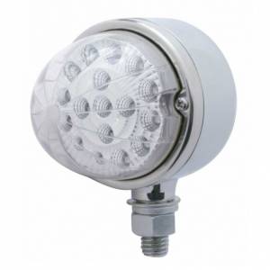 UNITED PACIFIC - 39550 - LUZ DE UNA CARA REFLECTOR DE FUNCIÓN DOBLE DE 17 LED - LED ROJO/LENTE TRANSPARENTE